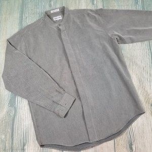 ALFANI long sleeves button down shirt